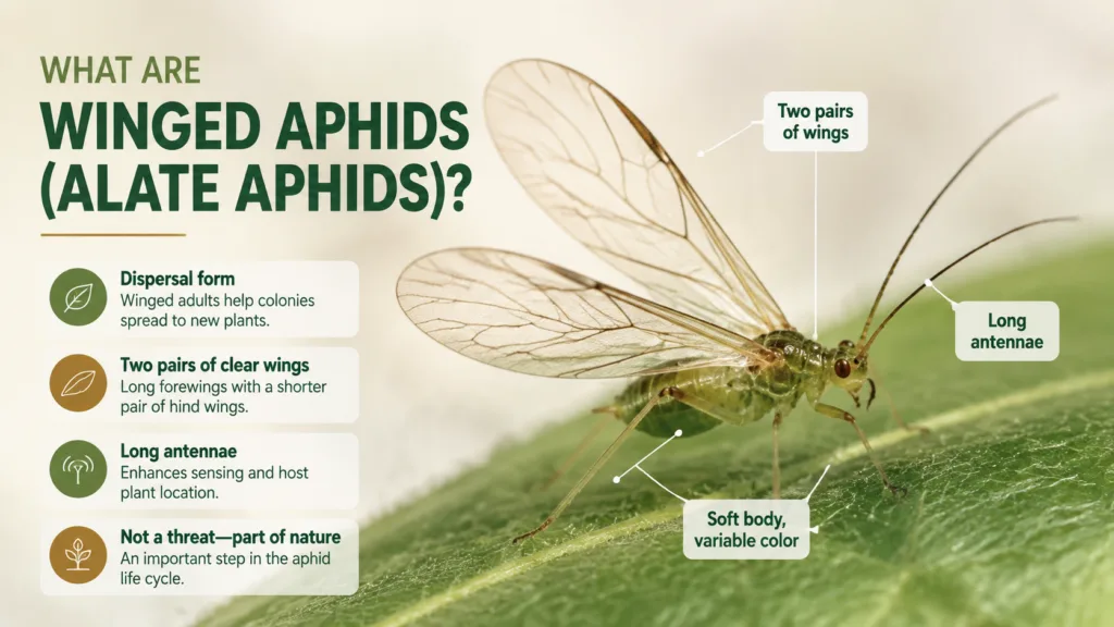 What Are Winged Aphids (Alate Aphids)?
