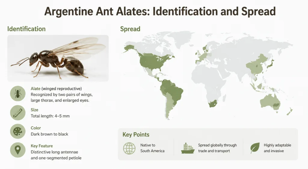 Argentine Ant Alates: Identification and Spread